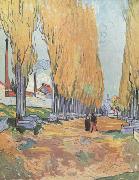 Vincent Van Gogh Les Alyscamps (nn04) oil painting picture wholesale